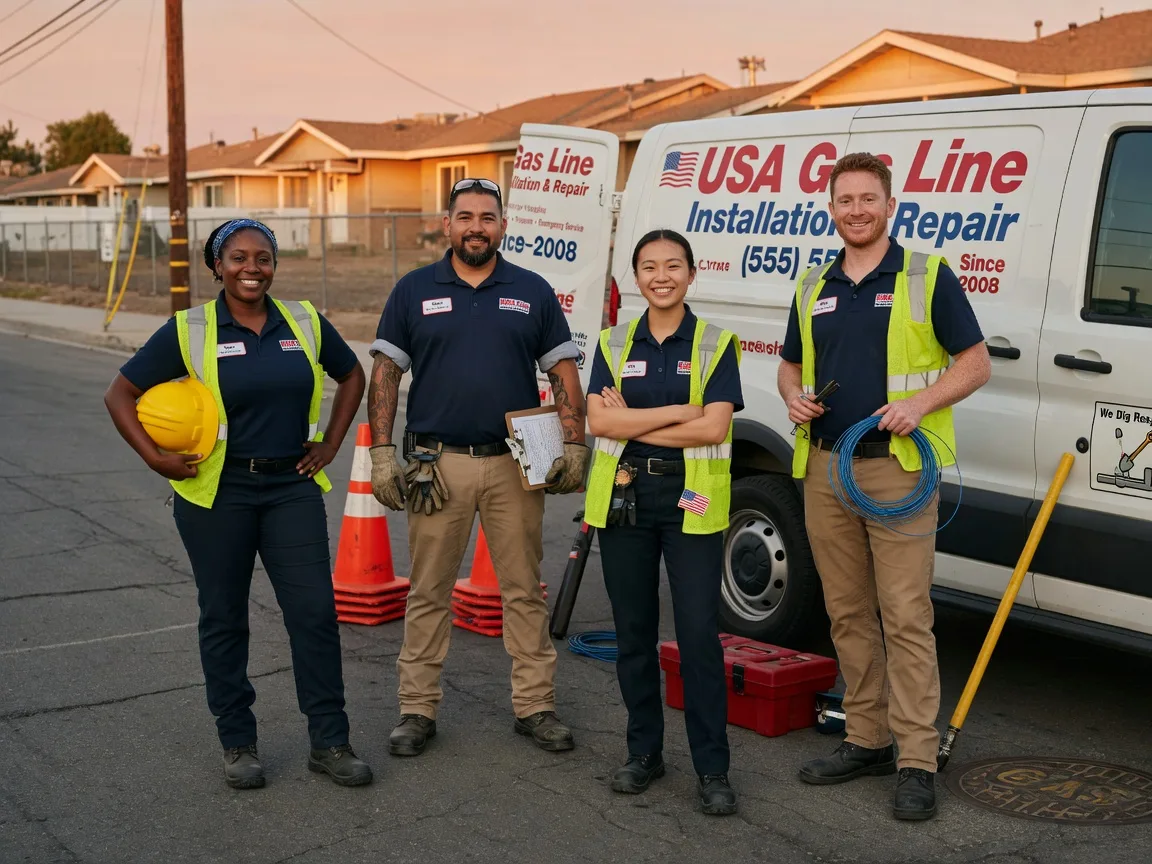Gas Line Installation company in Highfalls, NC